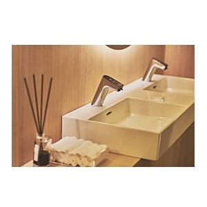 Ideal Standard Doppel-Waschtisch T3731MA 120x45x15cm, mit Überlauf, 1 Hahnloch, weiß Ideal Plus Image