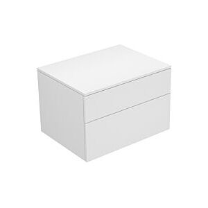 Keuco Edition 400 Sideboard 31743380000  70x19,9x53,5cm, 2 Auszüge, weiß Image