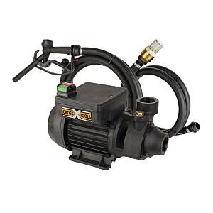 T.I.P. CROSS TOOLS Kraftstoffpumpe - Dieselpumpe/Ölförderpumpe,  2.100 l/h, Zapfpistole, MultiOil 35 m, 68800 Image