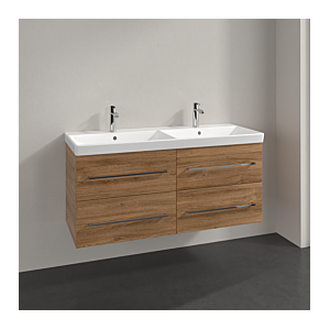 Villeroy und Boch Avento Waschtisch-Unterschrank A89300RH 118x51,4x45,2cm, 4 Auszüge, wandhängend, Kansas Oak Image