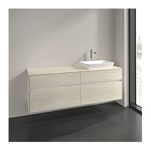 Villeroy und Boch Collaro Waschtischunterschrank C12200AA 160x54,8x50cm, Waschtisch rechts, white oak Image