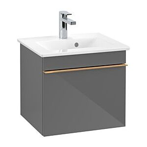 Villeroy und Boch Venticello Waschtisch-Unterschrank A93105FP 46,6 x 42 x 42,6 cm, Griff Copper, Glossy Grey Image