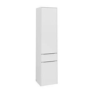 Villeroy und Boch Subway 3.0 Hochschrank C59000VF 40x171x36,2cm, Schanier links/Griff Aluminium glänzend, pure white Image