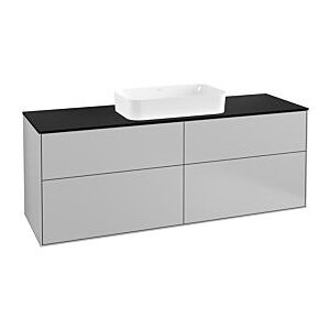 Villeroy und Boch Finion Waschtischunterschrank G32200GJ 160x60,3cm, Emotion, Abdeckplatte black matt, Light grey matt Image