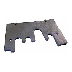 Wolf Wärmedämmung Brennerplatte 1614063 für NG-4E-29 Image