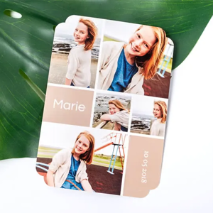smartphoto Grusskarte - Runde Ecken Hochformat zum Muttertag Image
