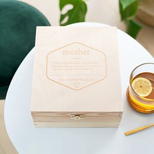smartphoto Teeset mit Teeglas und gravierter Teebox für den Lehrer oder Betreuer Image