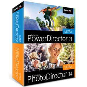 CyberLink PowerDirector 21 Ultra & PhotoDirector - Box / Windows Image