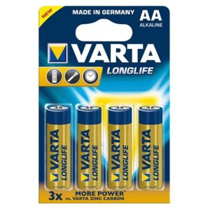Varta Longlife Extra Mignon AA LR 6 - 100x4er Pack Image