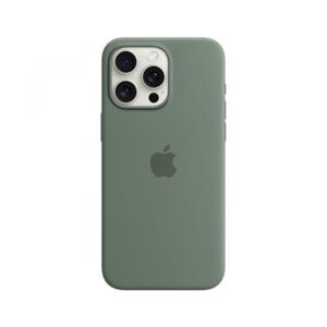 Apple Silikon Case mit MagSafe (dunkelgrün, iPhone 15 Pro Max) Image