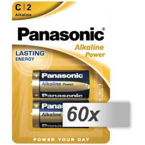 Panasonic Alkaline Power Baby C LR 14 - 60x2er Image