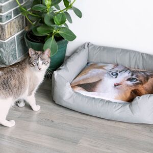 smartphoto Tierbett personalisiert (65x55cm, Kissenbezug einseitig bedruckt, für Hunde & Katzen) Image
