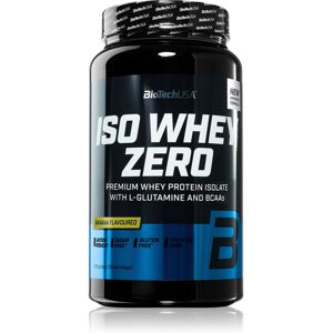 BioTechUSA Iso Whey Zero Molkenprotein Geschmack Banana 908 g Image