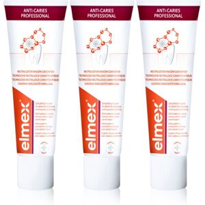 Elmex Anti-Caries Professional Zahnpasta mit Karies-Schutz 3x75 ml Image