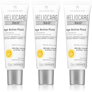 Heliocare 360° Age Active Fluid Bräunungsemulsion gegen die Alterung SPF 50+ Image