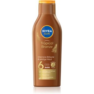 NIVEA SUN Tropical Bronze Sonnenmilch SPF 6 200 ml Image