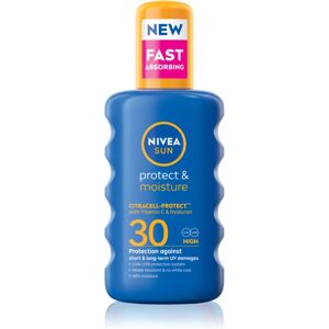 NIVEA SUN Protect & Moisture feuchtigkeitsspendendes Gel zum Bräunen SPF 30 200 ml Image