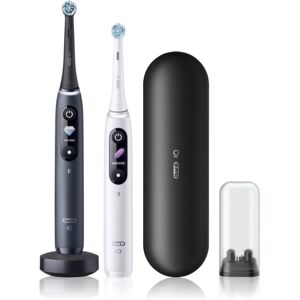 Oral-B iO8 elektrische Zahnbürste DUO Black & White 2 St. Image