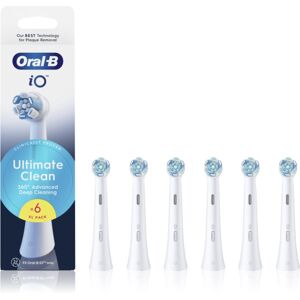 Oral-B iO Ultimate Clean Ersatzkopf für Zahnbürste White 6 St. Image