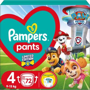 Pampers Pants Paw Patrol Size 4 Einweg-Windelhöschen 9-15 kg 72 St. Image