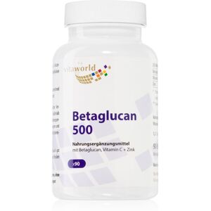 Vita World Betaglukan 500 Kapseln mit Vitamin C 90 Kapseln Image