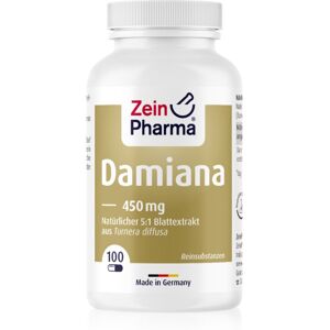 ZeinPharma Damiana 450 mg Nahrungsergänzungsmittel für Ihr Wohlbefinden 100 Kapseln Image
