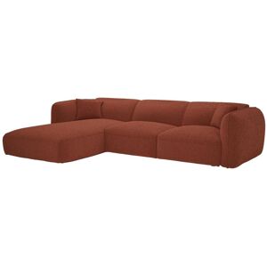 Vente-unique Ecksofa - Ecke links - Stoff - Terracotta - CAMILIO von Maison Céphy Image