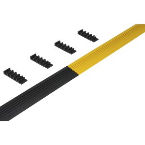 Kante abgeschrägt, für Industriematte Längsseite, pro lfd. m, max. Länge 30 m, schwarz / gelb EHA Image