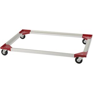 kaiserkraft Aluminium-Fahrgestell, 1210 x 810 mm, Vollgummiräder, ab 5 Stk Image