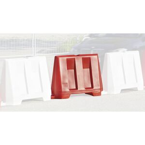 kaiserkraft Fahrbahnteiler, Kunststoff, LxBxH 1210 x 400 x 810 mm, rot Image
