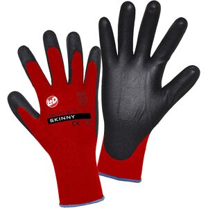 Handschuhe SKINNY, rot / schwarz, VE 12 Paar, Größe 11 (XXL) Leipold+Döhle Image