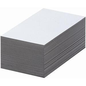 kaiserkraft Magnet-Lagerschilder, weiß, HxB 80 x 100 mm, VE 100 Stk Image
