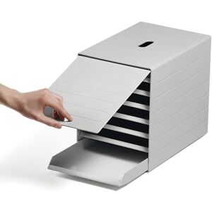 Schubladenbox, HxBxT 322 x 250 x 365 mm, grau DURABLE Image