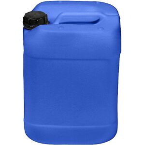 kaiserkraft Polyethylen-Kanister, Volumen 20 l, LxBxH 290 x 255 x 390 mm, blau, ab 10 Stück Image
