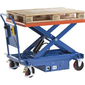 kaiserkraft Hubplattformwagen, elektrisch, Hubbereich 430 - 1230 mm, Tragfähigkeit 1000 kg Image