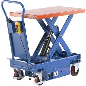 kaiserkraft Hubplattformwagen, elektrisch, Hubbereich 485 - 1000 mm, Tragfähigkeit 1000 kg Image