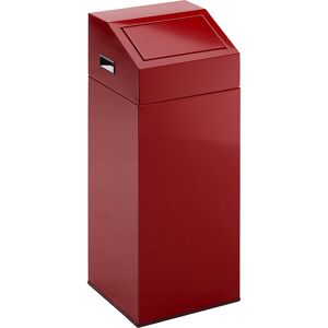 Wertstoffsammler, selbstlöschend, Volumen 45 l, BxHxT 320 x 790 x 320 mm, feuerrot eurokraft pro Image