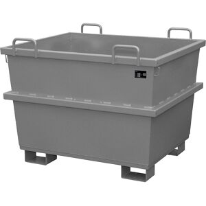 Universalcontainer, Volumen 0,75 m³, mausgrau eurokraft pro Image