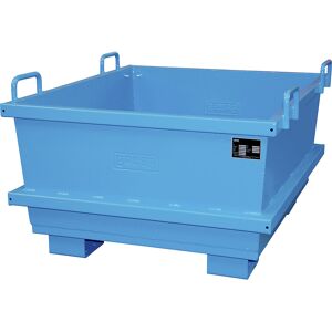 Universalcontainer, Volumen 0,5 m³, lichtblau, ab 2 Stk eurokraft pro Image