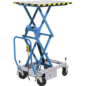 Doppelscheren-Hubtischwagen, Antrieb elektrohydraulisch 230 V, Tragfähigkeit 500 kg eurokraft pro Image