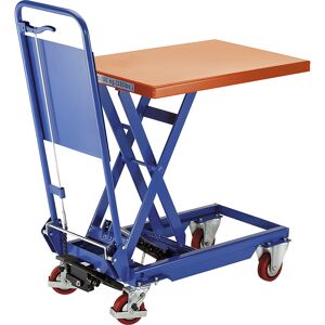 kaiserkraft Hubplattformwagen Standard, Tragfähigkeit 150 kg, Hubbereich 265 - 755 mm Image