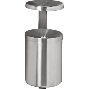 kaiserkraft Sicherheits-Wandascher mit Dach, 5,5 l, Höhe 390 mm, Edelstahl Image