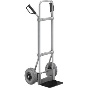 Sackkarre, verzinkt, Schaufel-BxT 280 x 250 mm, schwarz, PU-Bereifung eurokraft pro Image
