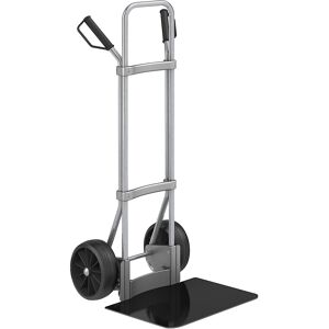 Sackkarre, verzinkt, Schaufel-BxT 450 x 500 mm, schwarz, Vollgummibereifung, ab 5 Stk eurokraft pro Image