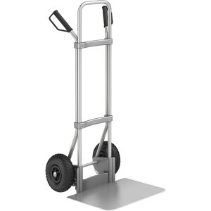 Aluminium-Sackkarre, Schaufel-BxT 450 x 500 mm, Alu, Luftbereifung, ab 5 Stk eurokraft pro Image