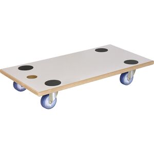 Transportroller mit Griffloch, MM 1318, Rollen für harte Böden, VE 2 Stk, LxB 575 x 300 mm, ab 2 VE Wagner Image