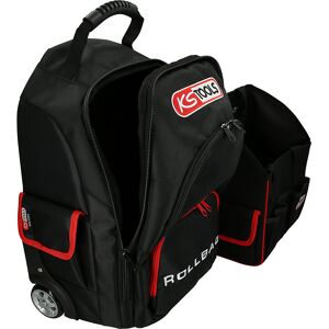 SMARTBACKPACK Rucksack, mit Teleskop-Trolly, schwarz / rot KS Tools Image