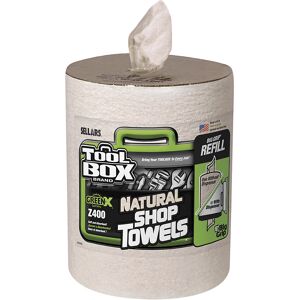 kaiserkraft GreenX® Wischtuch-Rolle, VE 6 Rollen, recycelte Zellulose, 250 mm x 60 m, natur, ab 5 VE Image