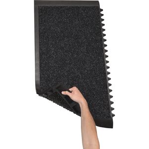 Teppich-Zusatzelement für Eingangsmatte Sani-Master™, HxLxB 19 x 475 x 914 mm, anthrazit / schwarz NOTRAX Image
