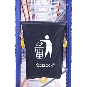 kaiserkraft Racksack®, Volumen 160 l, Motiv Restmüll, blau Image